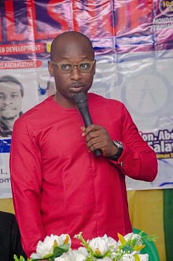 Hon. Ayo Hector-Coker (Supervisor for Agric, Social & Community Affairs.