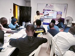 Day 2- Lecture in progress by Mr. Afolayan