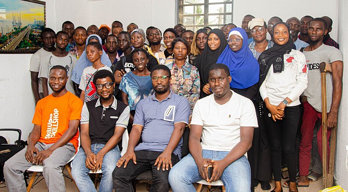 Group Photograph at the end of the #SKILLSHOP